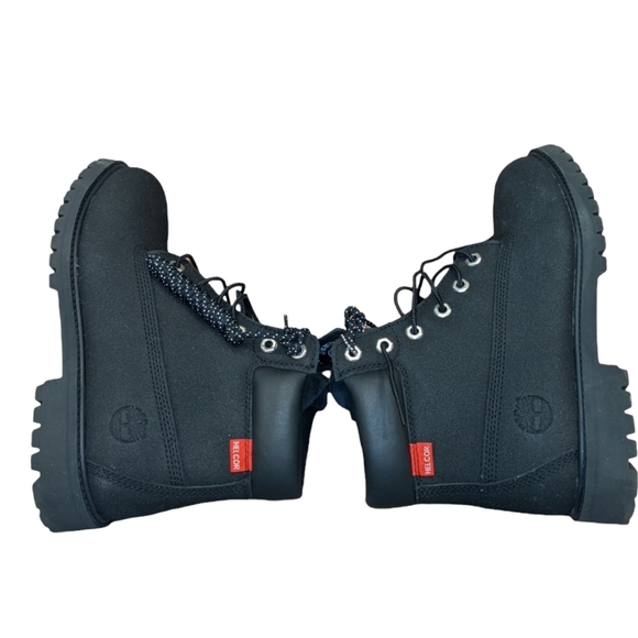 Timberland Prem 6" Waterproof Boot Black Helcor Boys US 7, Equiv to women US 8.5 - Picture 13 of 15